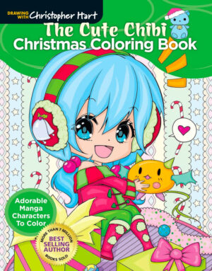 The Cute Chibi Christmas Coloring Book