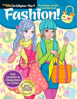 Fashion! Fun Clothes & Characters to Color