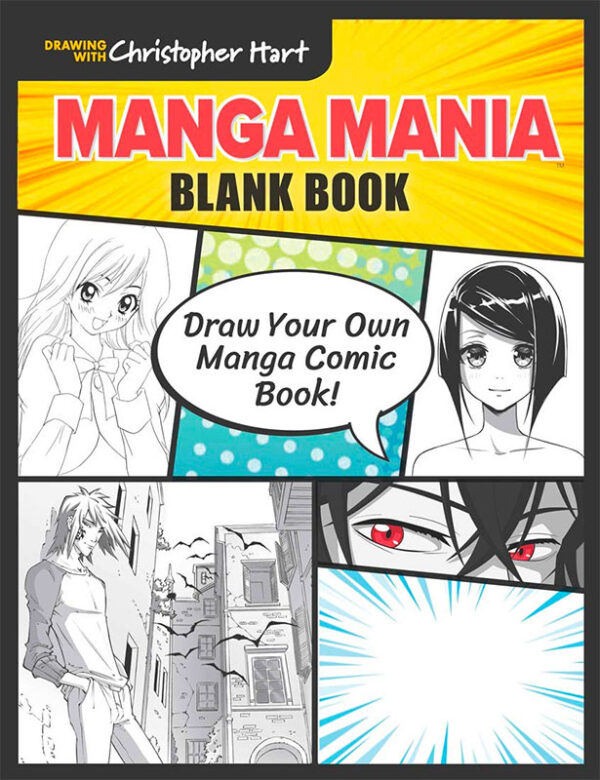 Manga Mania Blank Book: Draw Your Own Manga Comic Book!