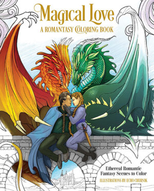 Magical Love: A Romantasy Coloring Book