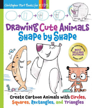 Drawing Cute Animals Shape by Shape